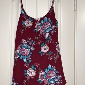 FLORAL TANK TOP